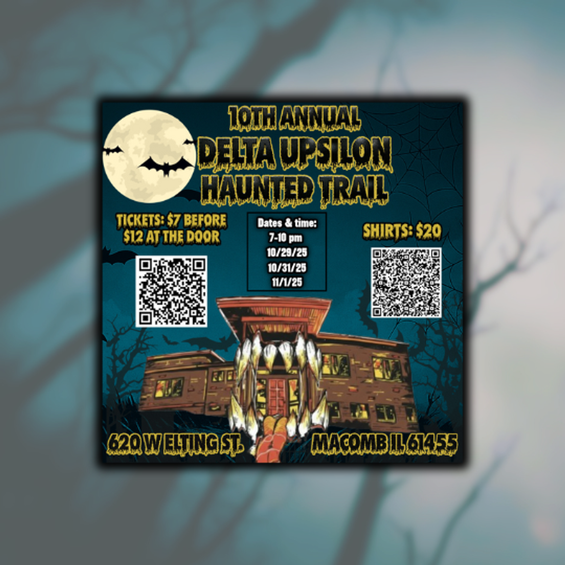 Haunted Trail Returns to Delta Upsilon this Week Haunted Trail Returns to Delta Upsilon this Week