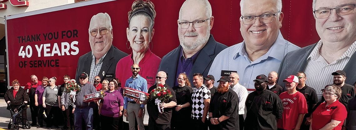 Hy-Vee Honors 40 Years of Service