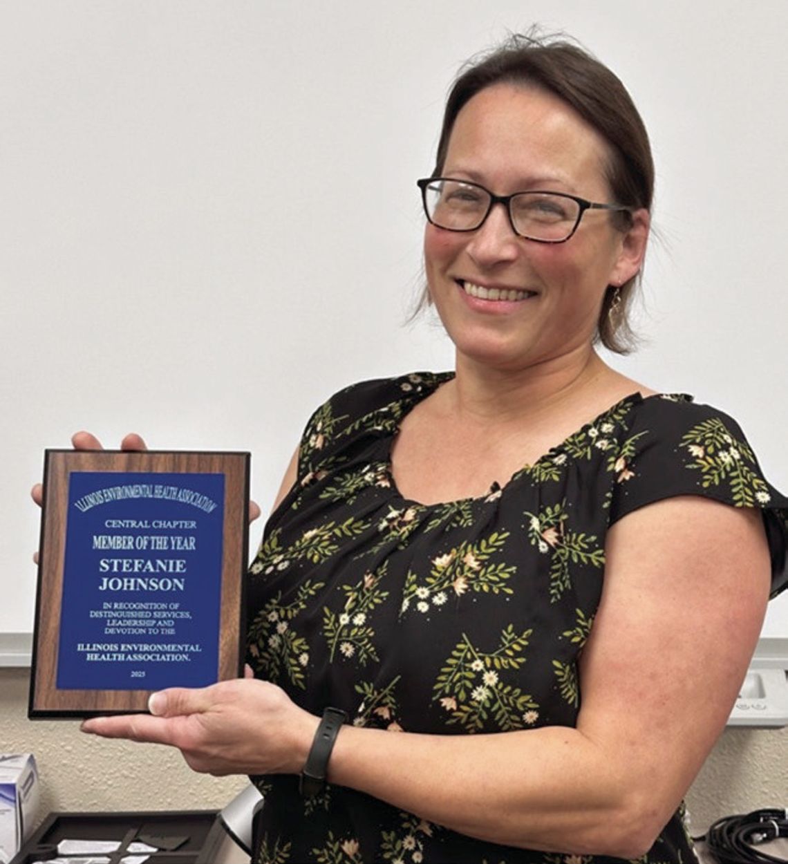 IEHA Recognizes McDonough Health Department's Johnson IEHA Recognizes McDonough Health Department's Johnson