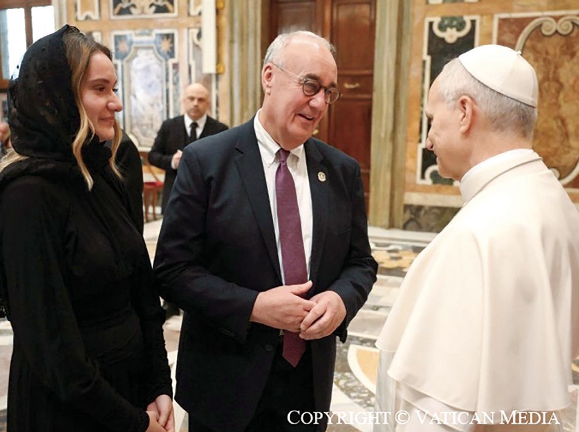 Inman Among IL Municipal Leaders in Private Meeting with Pope Leo