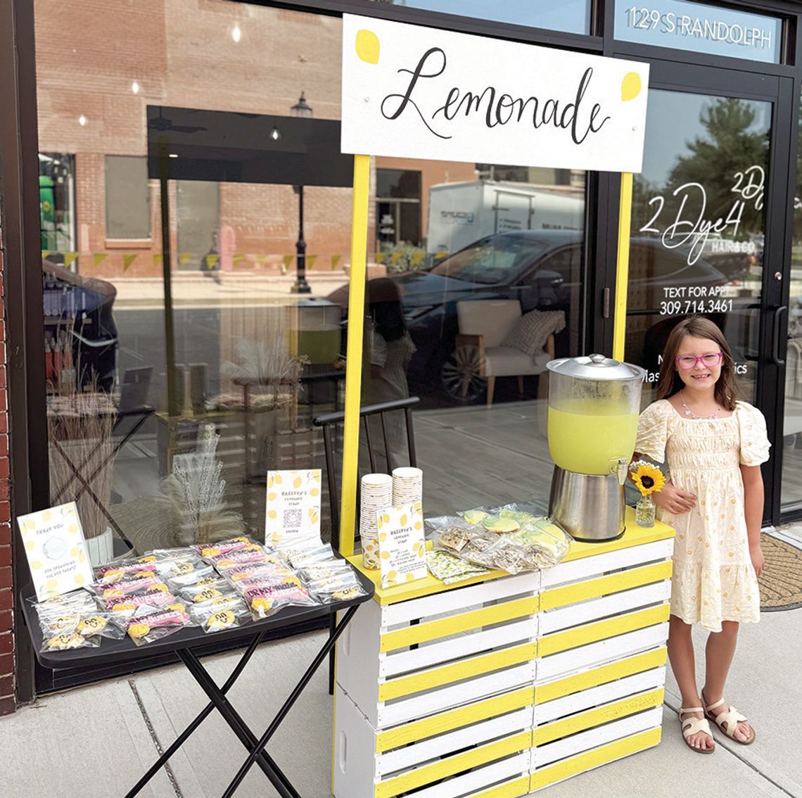 Lemonade Stand Raises $2,600 for McDonough County Animal Shelter Lemonade Stand Raises $2,600 for McDonough County Animal Shelter