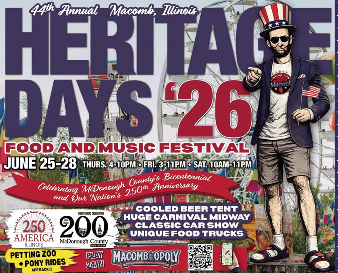 Live Music and Food Trucks Headline Macomb’s Heritage Days 2026 Live Music and Food Trucks Headline Macomb’s Heritage Days 2026