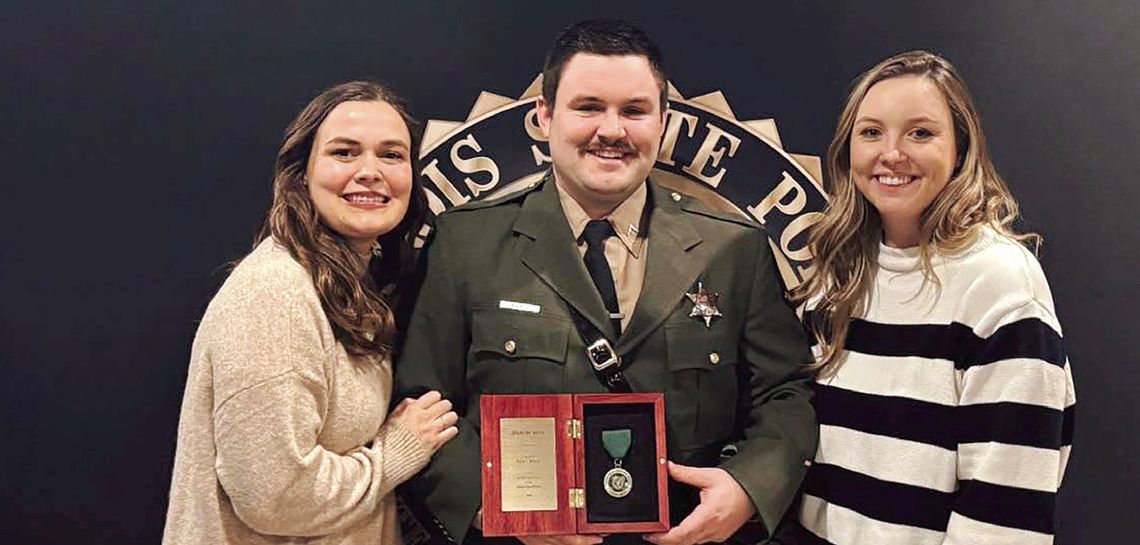 Local Grad, ISP Trooper Saves Overdose Victim After Traffic Stop - Receives Lifesaving Award Local Grad, ISP Trooper Saves Overdose Victim After Traffic Stop - Receives Lifesaving Award