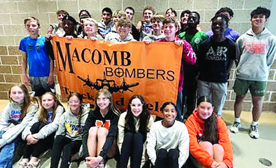 Macomb 7th Grade Boys Capture Sectional Track Title