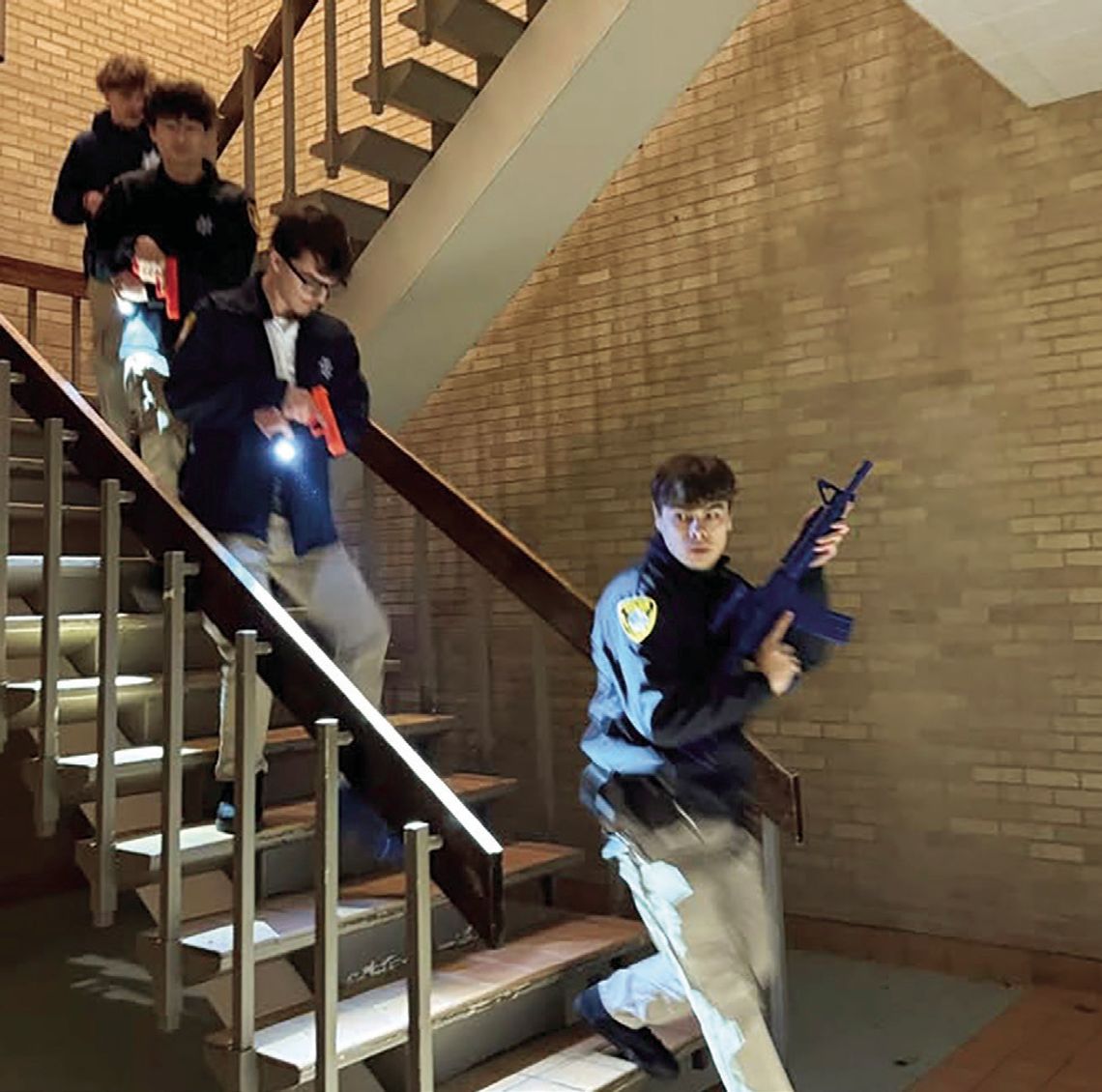 Macomb Police Explorers Participate in Active Shooter Training