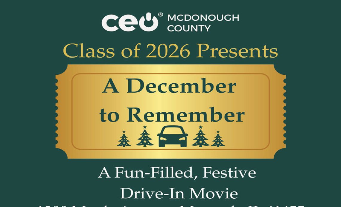 McDonough County CEO Class Hosts Holiday Drive-in Movie Weekend McDonough County CEO Class Hosts Holiday Drive-in Movie Weekend