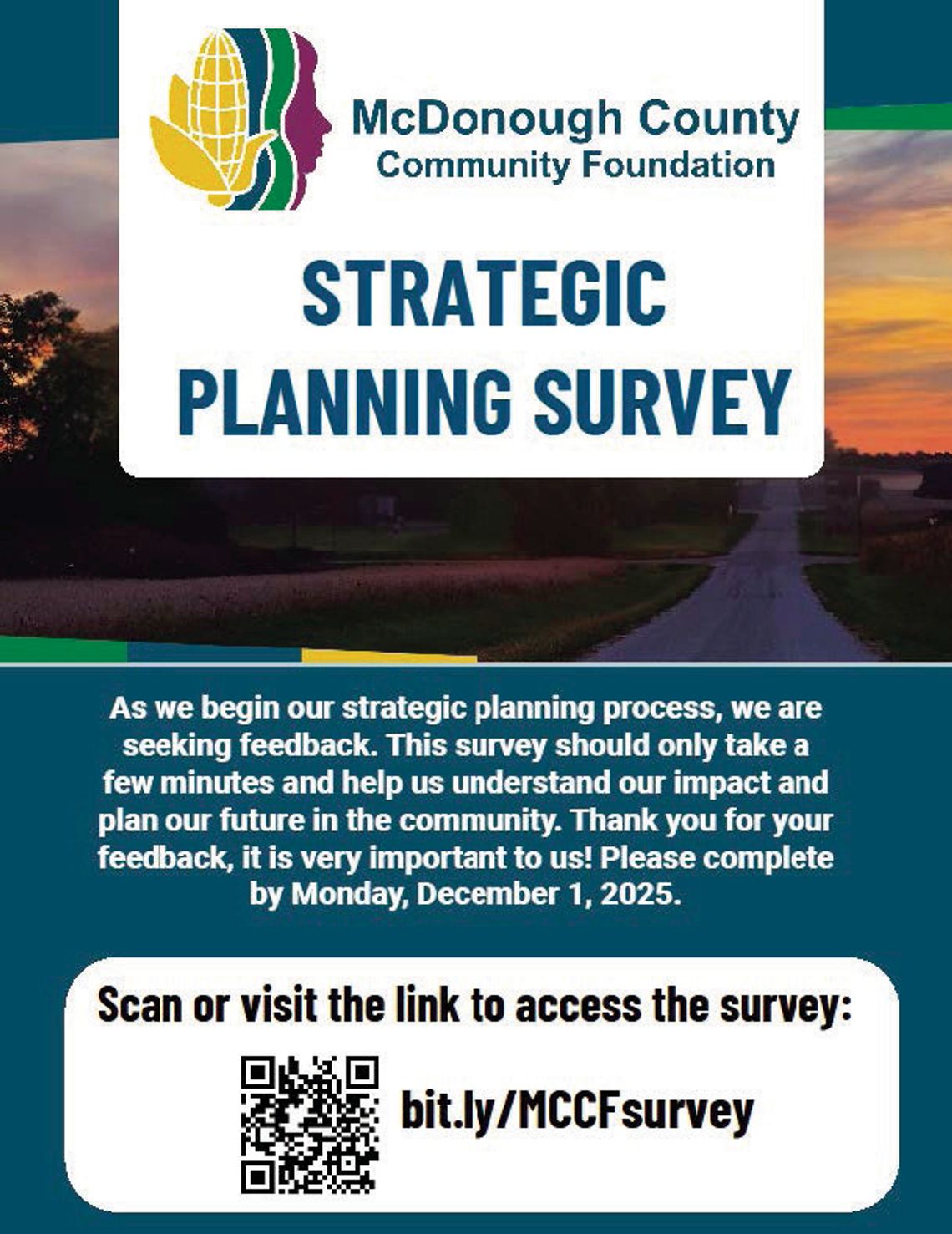 McDonough County Community Foundation Survey Released McDonough County Community Foundation Survey Released