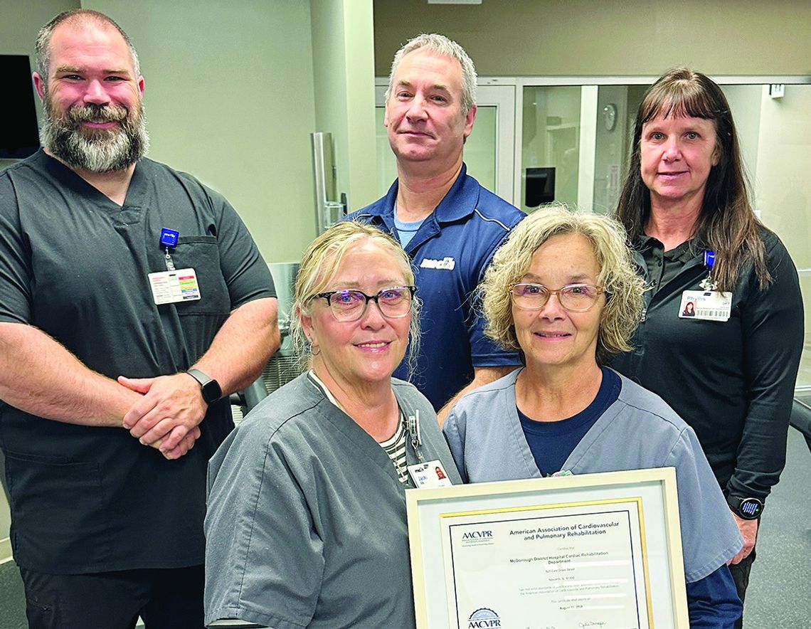 MDH Cardiac Rehab Earns Recertification