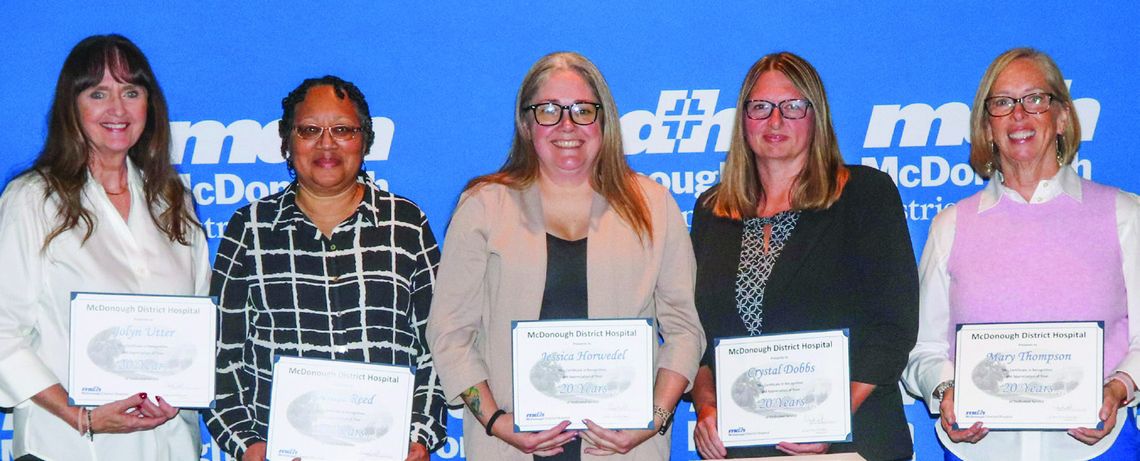 MDH Employees Honored at Annual Banquet MDH Employees Honored at Annual Banquet