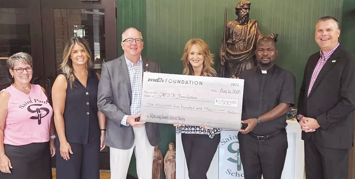 MDH Receives Donation