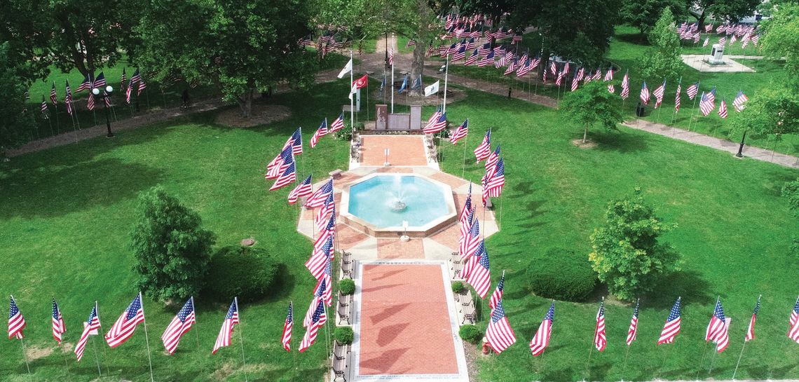 More Bricks Added to Veterans Memorial