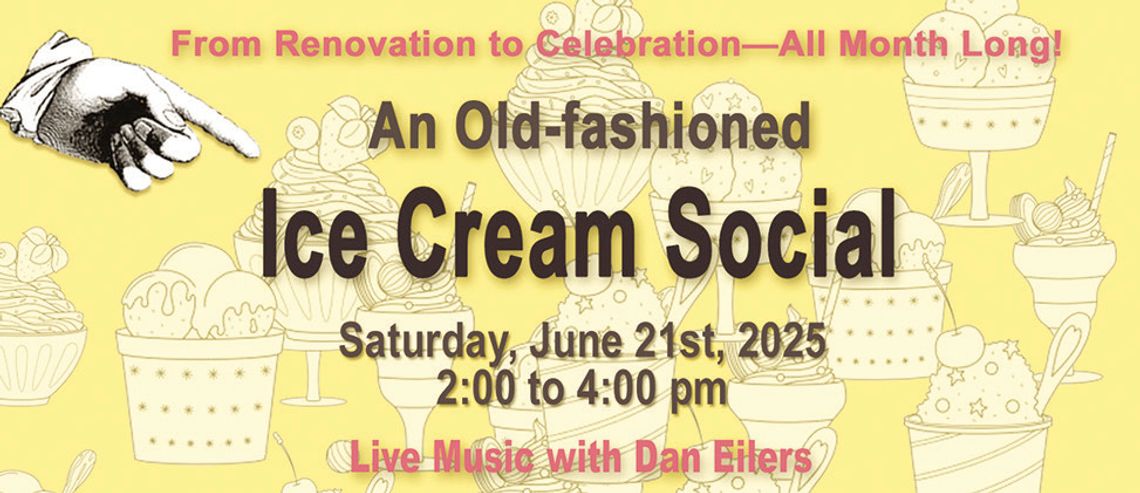 Museum Hosts Old-Fashioned Ice Cream Social Museum Hosts Old-Fashioned Ice Cream Social