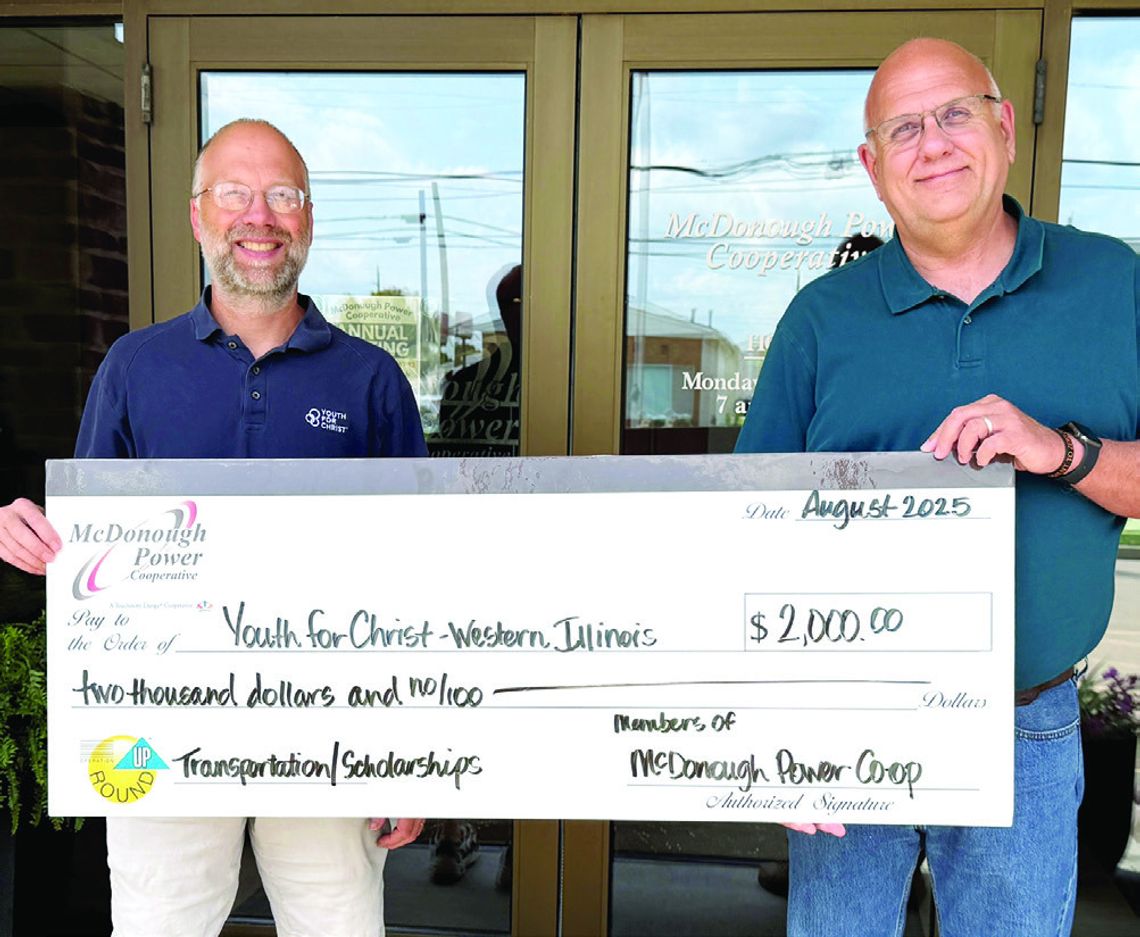 Operation Round-Up Grants Provide $12,600 in Local Support
