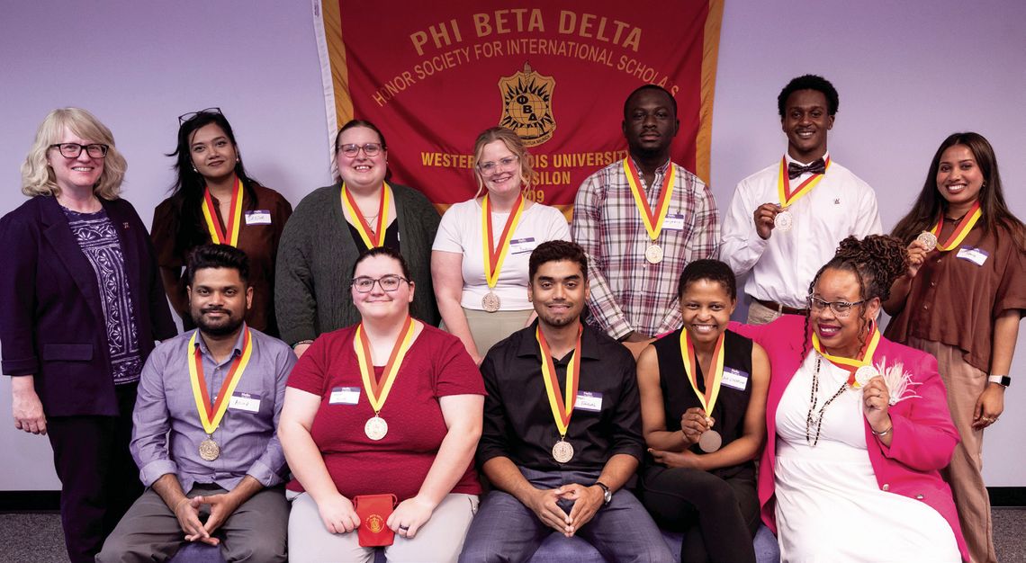 Phi Beta Delta at WIU Inducts 12 Members