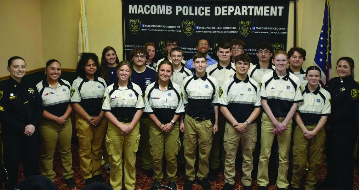 Police Explorers Awards