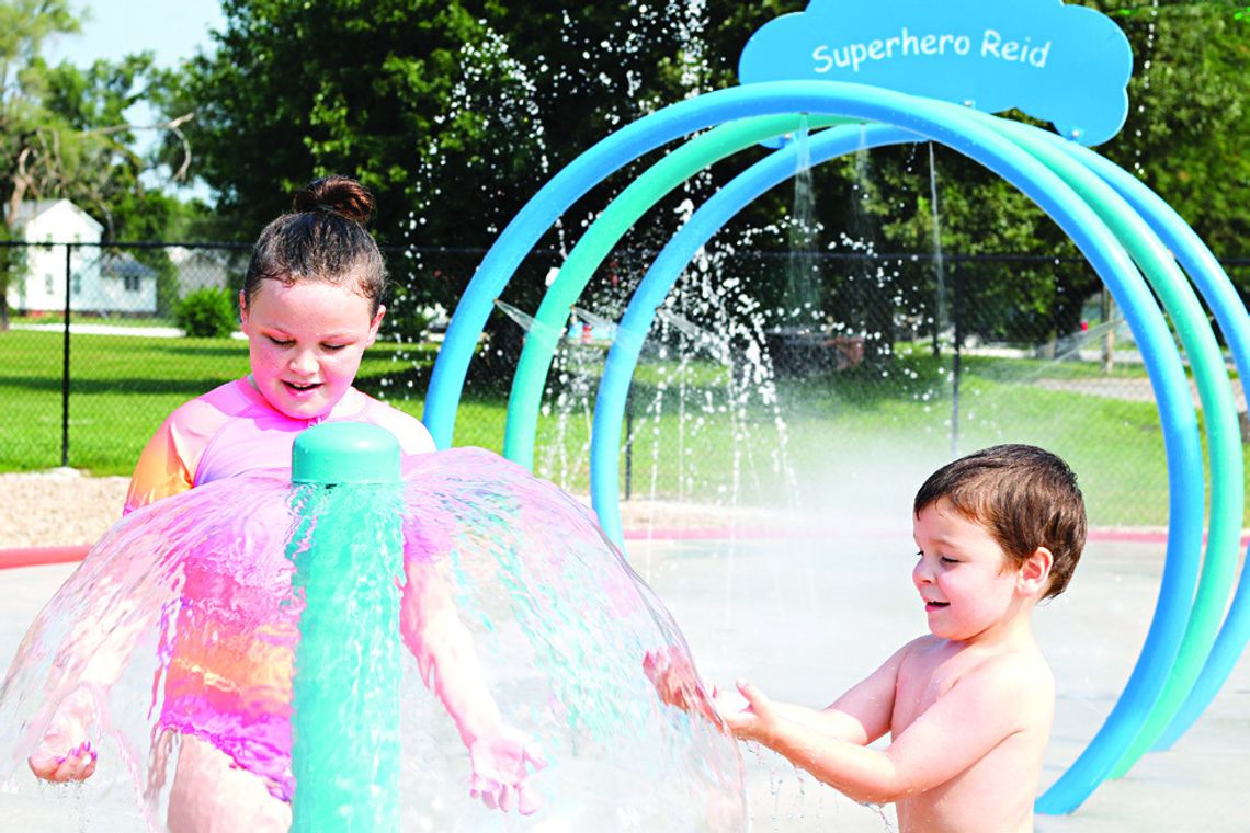 Reid Brewer Memorial Splash Park Opens