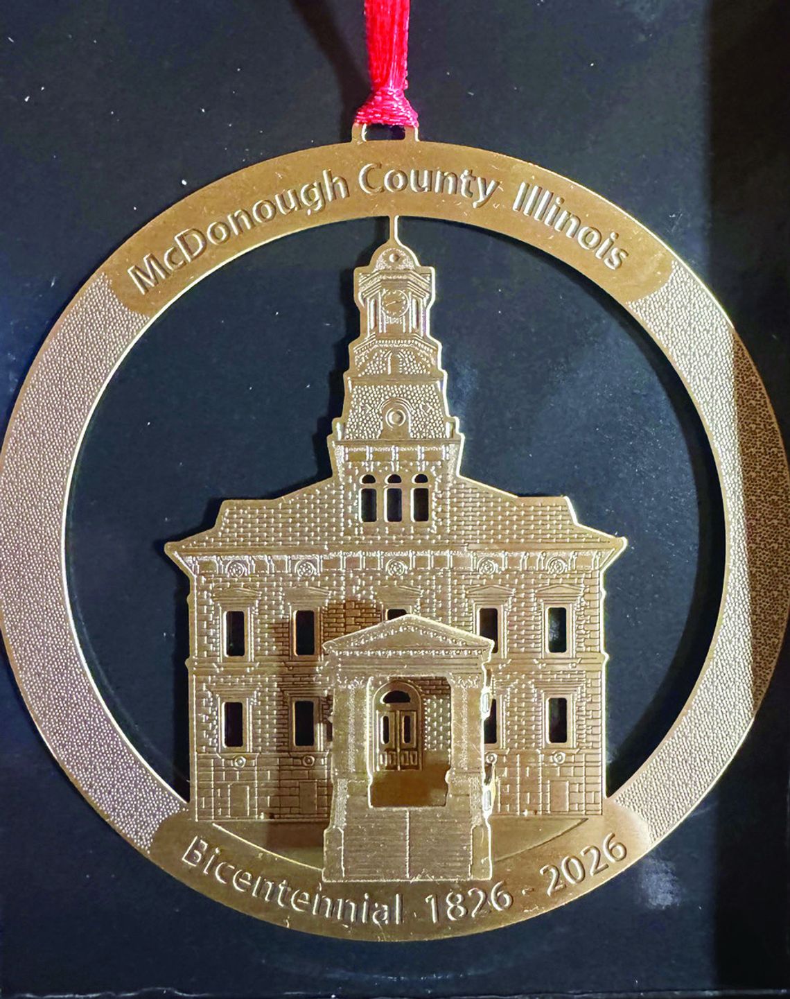 Reminder: Limited-Edition County Bicentennial Ornaments Available