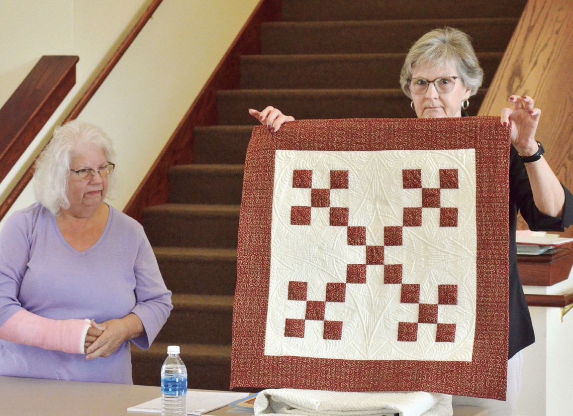 Retired Teachers Learn Quilt Preservation Retired Teachers Learn Quilt Preservation