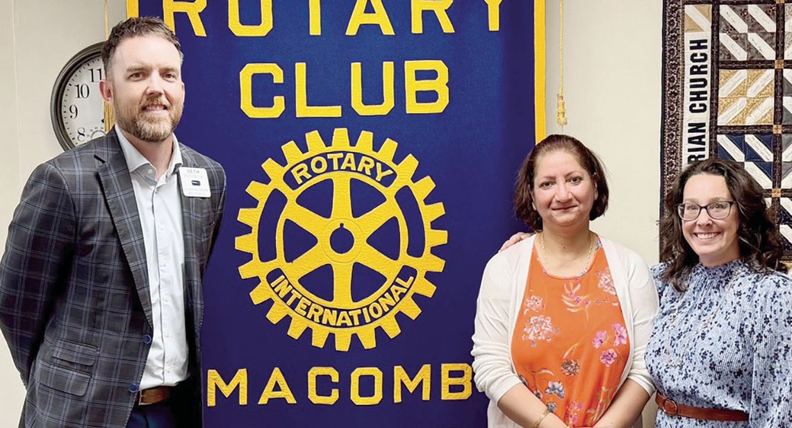 Rotary of Macomb Meeting Highlights Rotary of Macomb Meeting Highlights