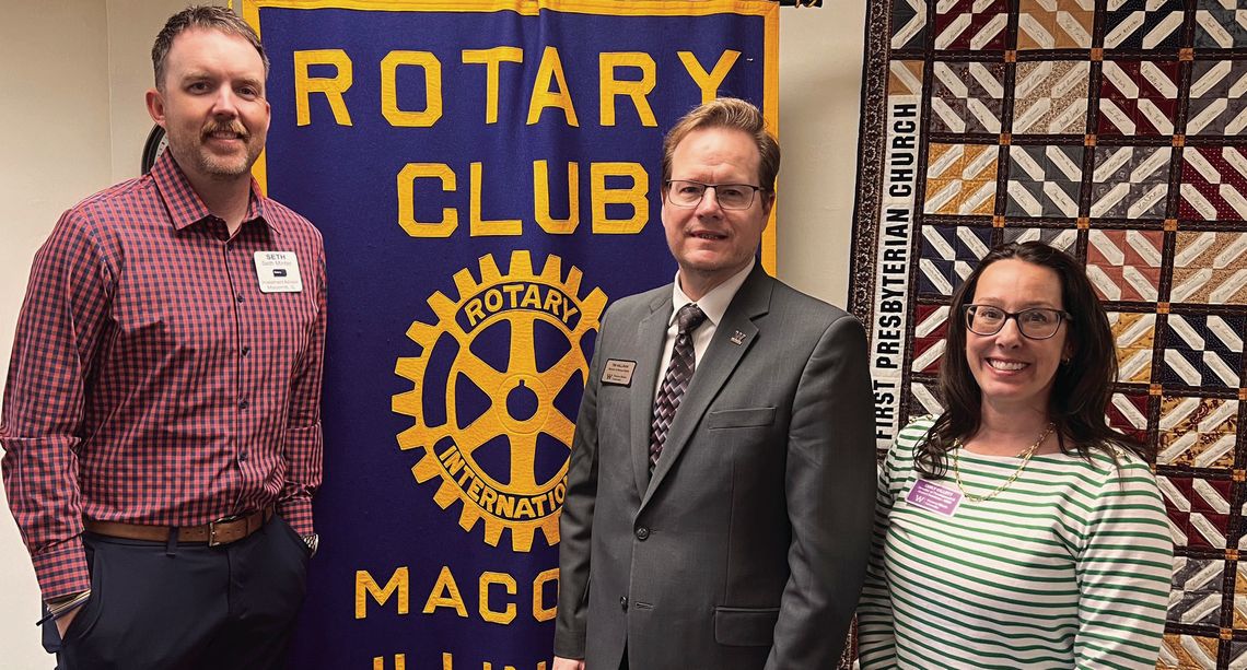 Rotary of Macomb Meeting Highlights