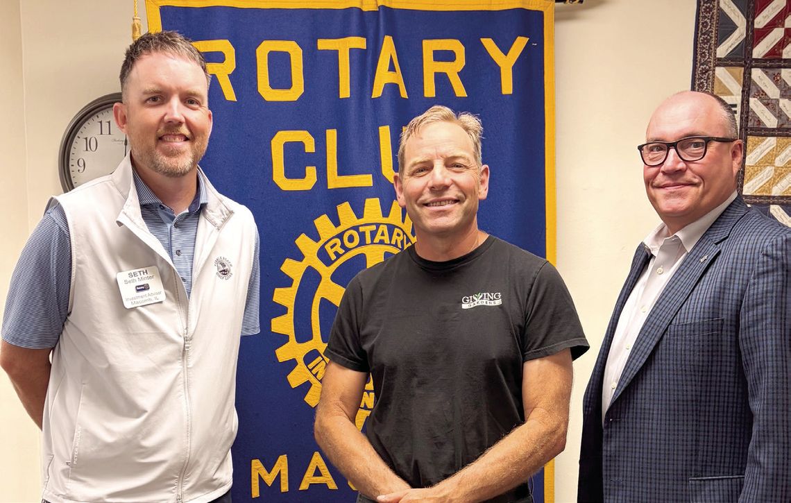 Rotary of Macomb Meeting Highlights Rotary of Macomb Meeting Highlights