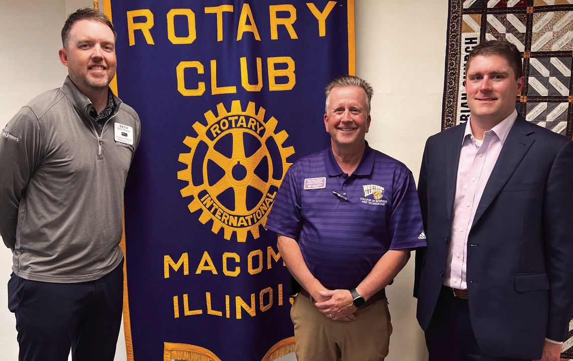Rotary of Macomb Meeting Highlights Rotary of Macomb Meeting Highlights