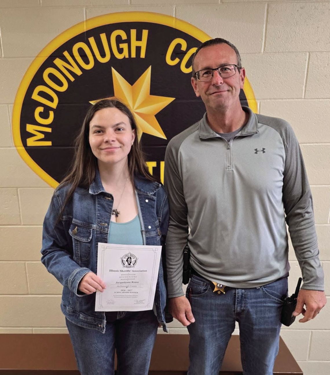 Rouse Sheriff’s Association scholarship winner Rouse Sheriff’s Association scholarship winner