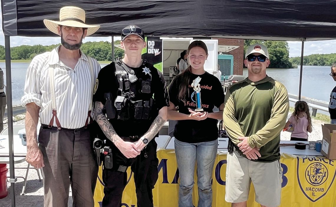 Rutledge Receives Jennings Fishing Trophy