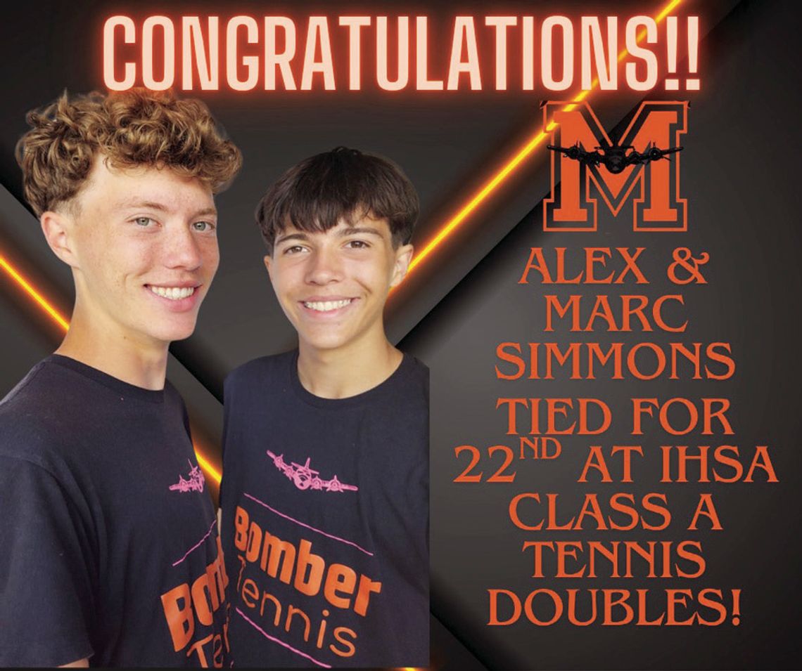 Simmons Brothers Post 2-2 Record At State Tennis Meet