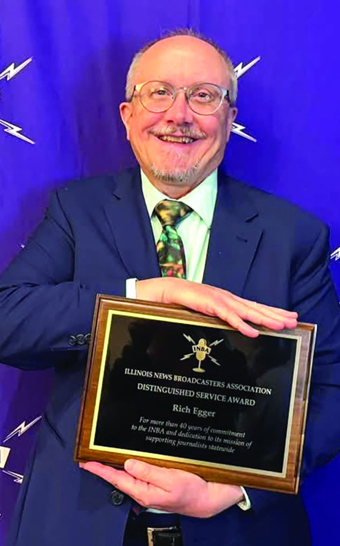 TSPR News Director Receives Distinguished Service Award