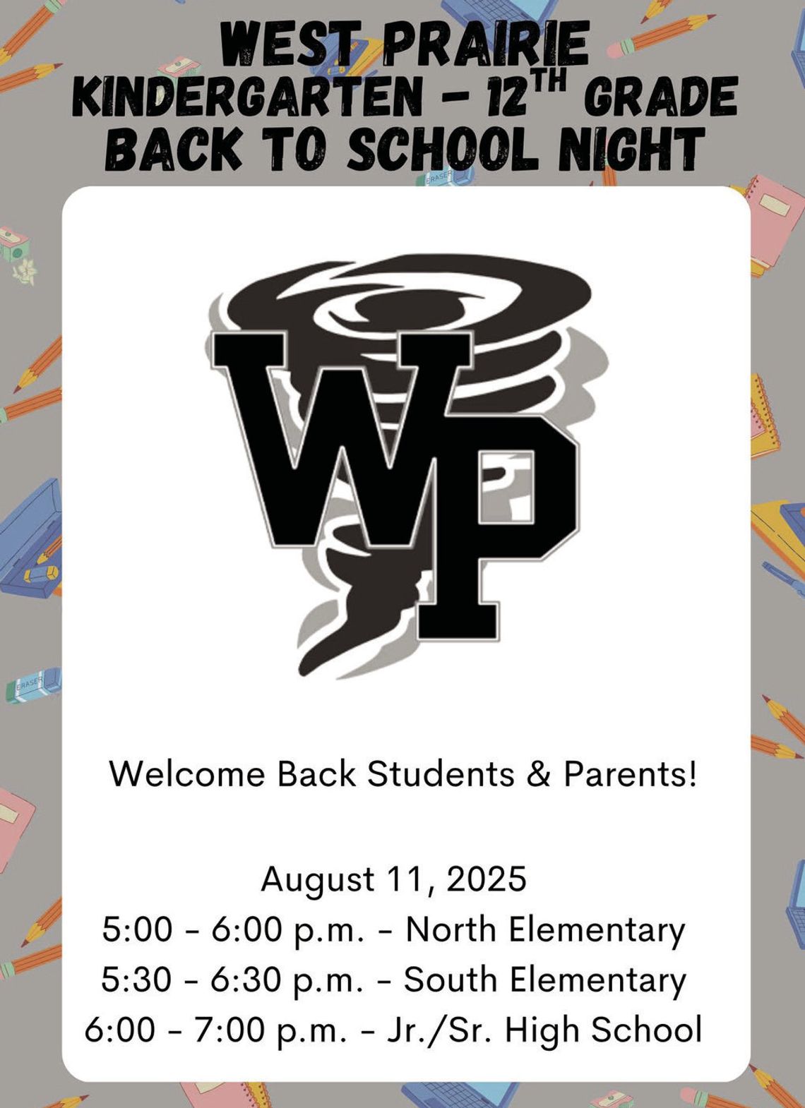West Prairie School District: Work Collaboratively and Unleash Potential West Prairie School District: Work Collaboratively and Unleash Potential