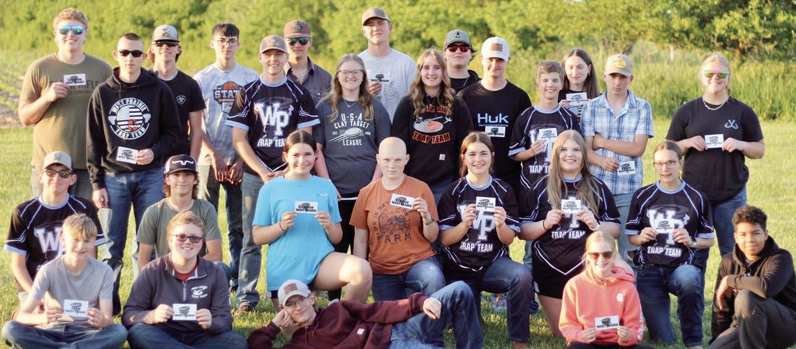 West Prairie Trap Team Takes Part In State Tournament