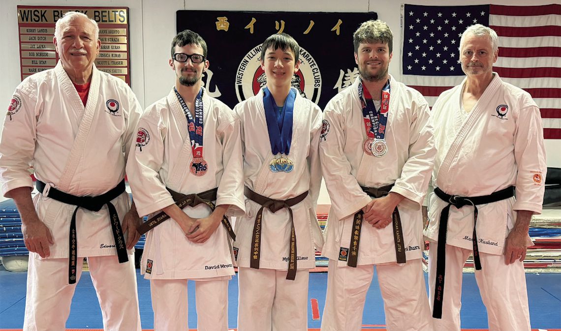 Western Illinois Shotokan Karate Jujitsu Club Comes Home Winners