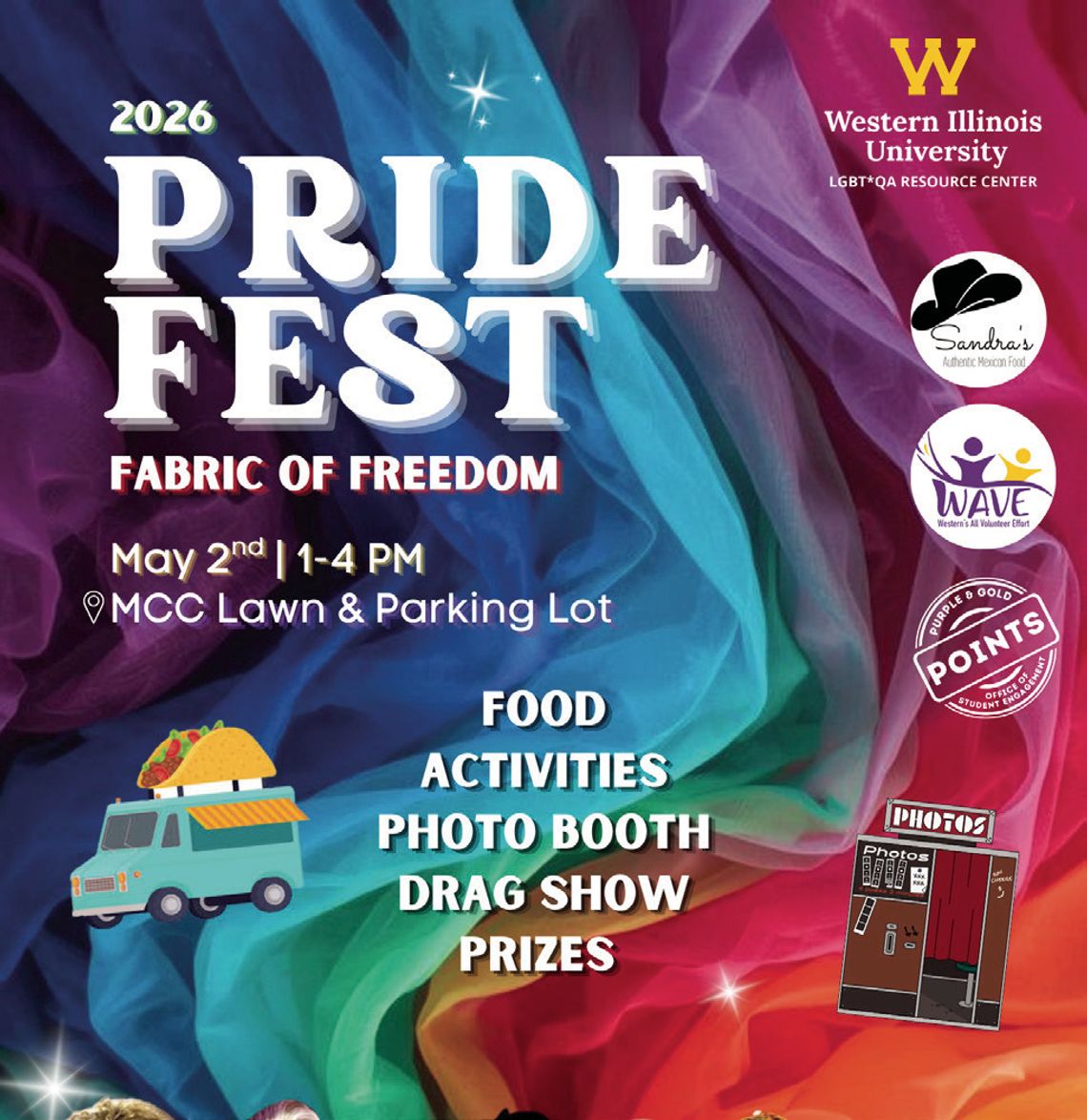 WIU Pride Fest 2026: Celebration of Unity and Expression